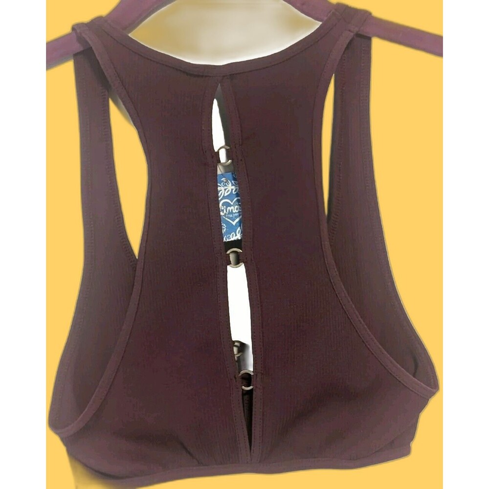 Free People Chalice Bra Women's Size XS/Small Intimately Seamless Merlot NWT - Picture 8 of 10